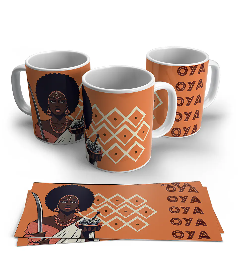 Canecas Orixás Gold 4