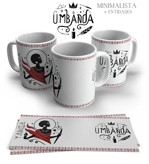 Caneca Umbanda Minimalista
