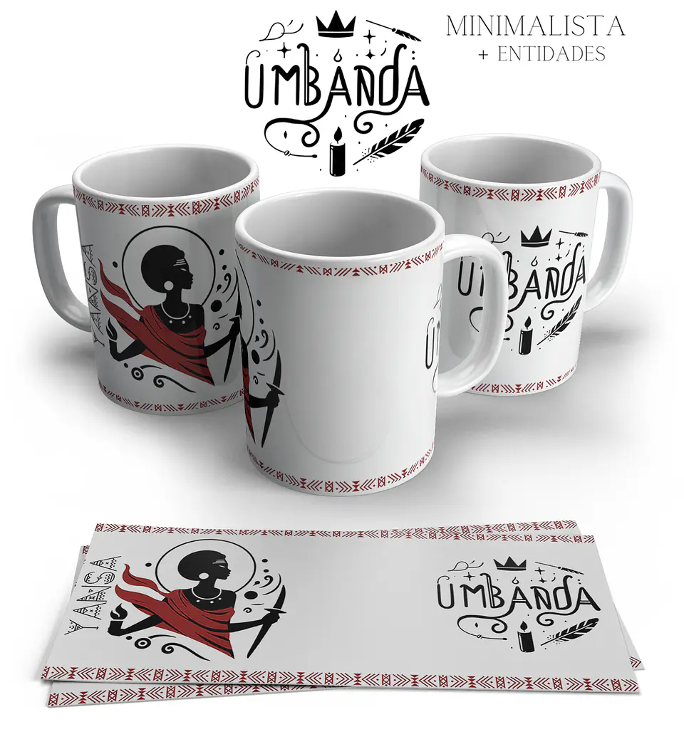 Caneca Umbanda Minimalista 1