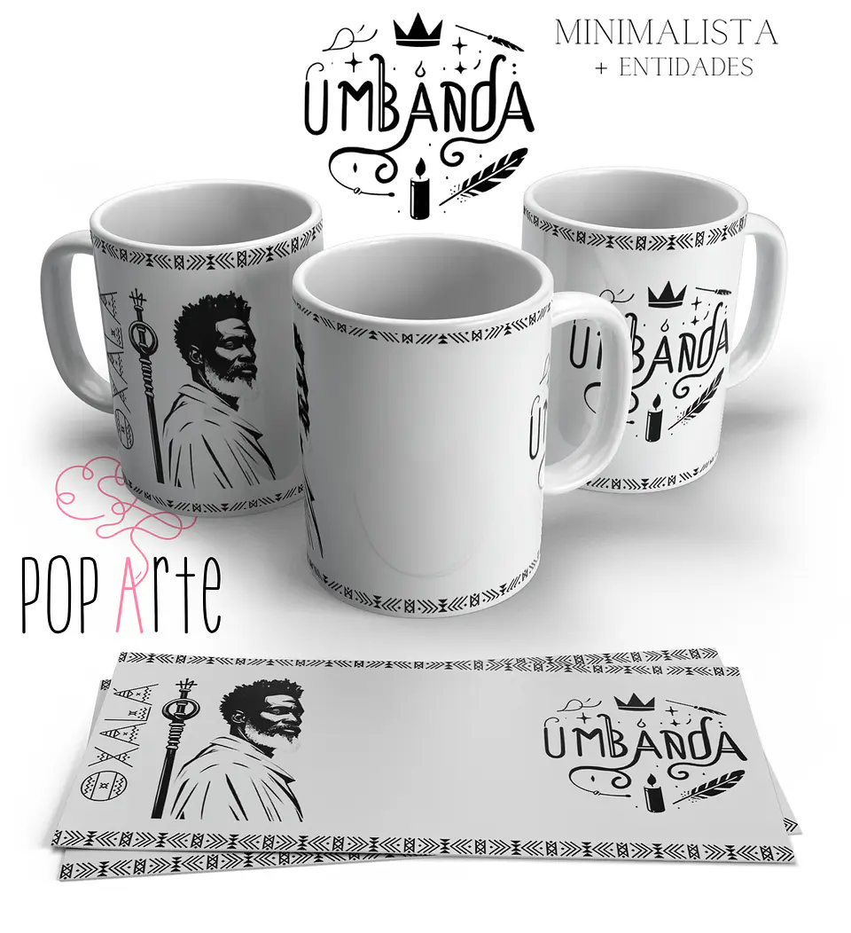 Caneca Umbanda Minimalista 2