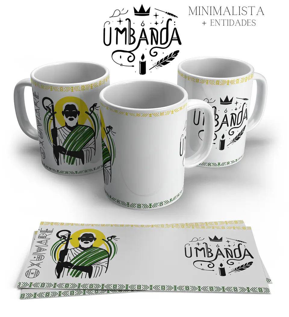 Caneca Umbanda Minimalista 3