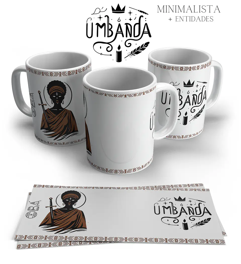 Caneca Umbanda Minimalista 4