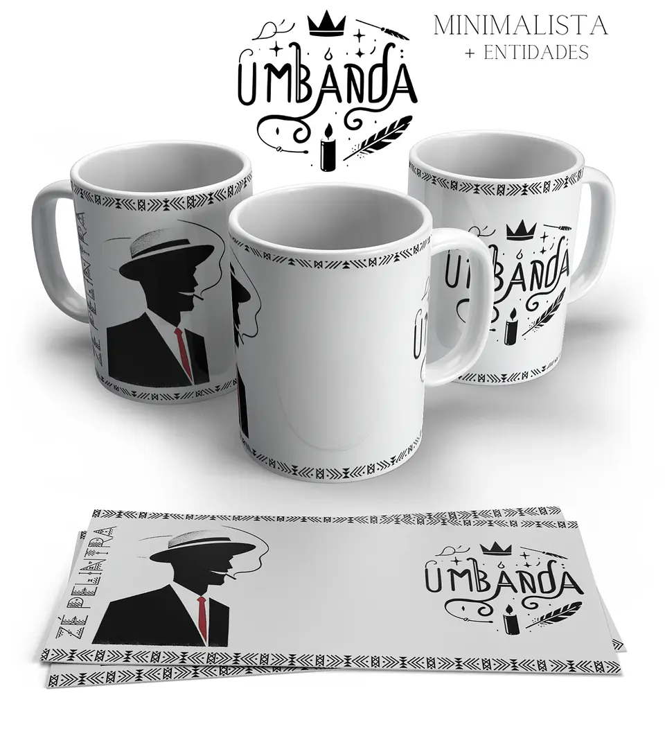 Caneca Umbanda Minimalista 11