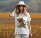 T-shirt de Cães Flores - vignette 6