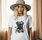 T-shirt de Cães Flores - vignette 14