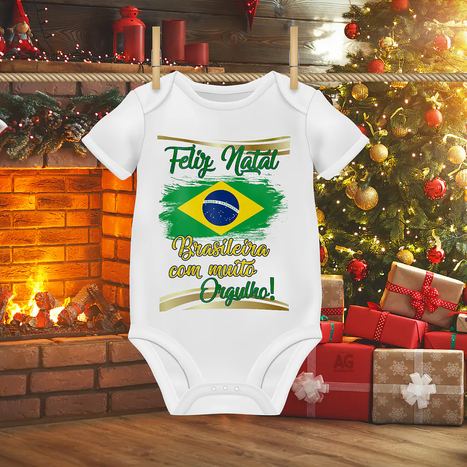 Body Meu primeiro Natal 8