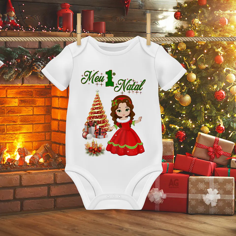 Body Meu primeiro Natal 12