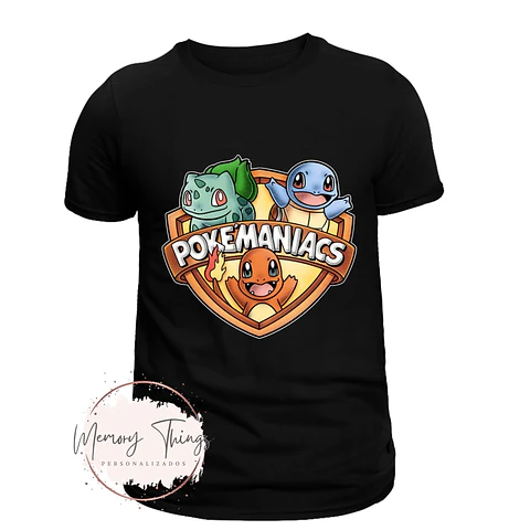 Camiseta de los Poke-Maníacos