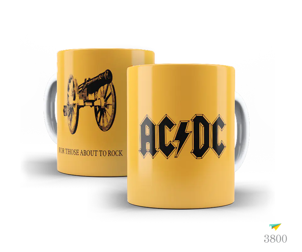 Caneca Banda AC/DC 3