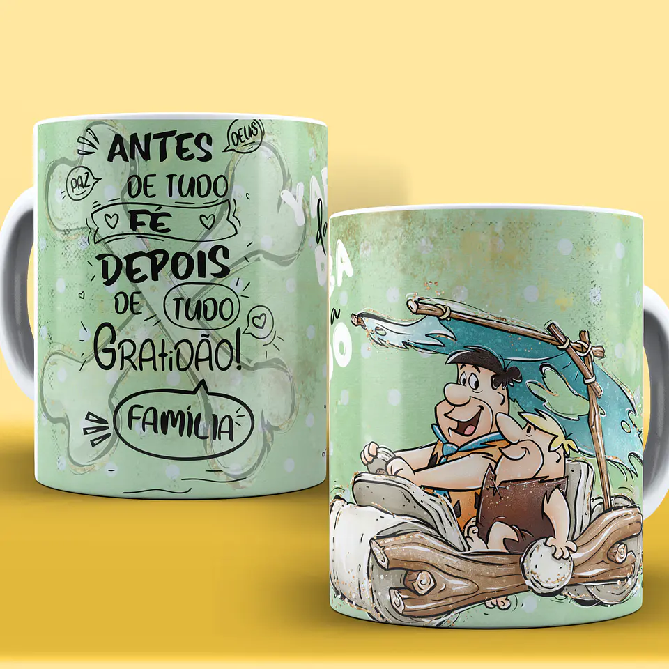 Caneca Amigo Secreto Personagens 3