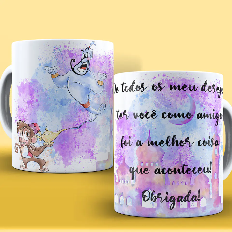 Caneca Amigo Secreto Personagens 7