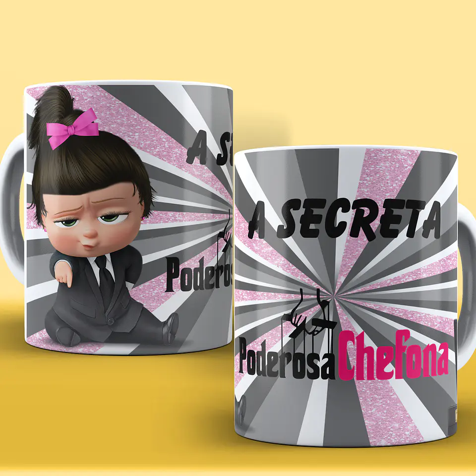 Caneca Amigo Secreto Personagens 9
