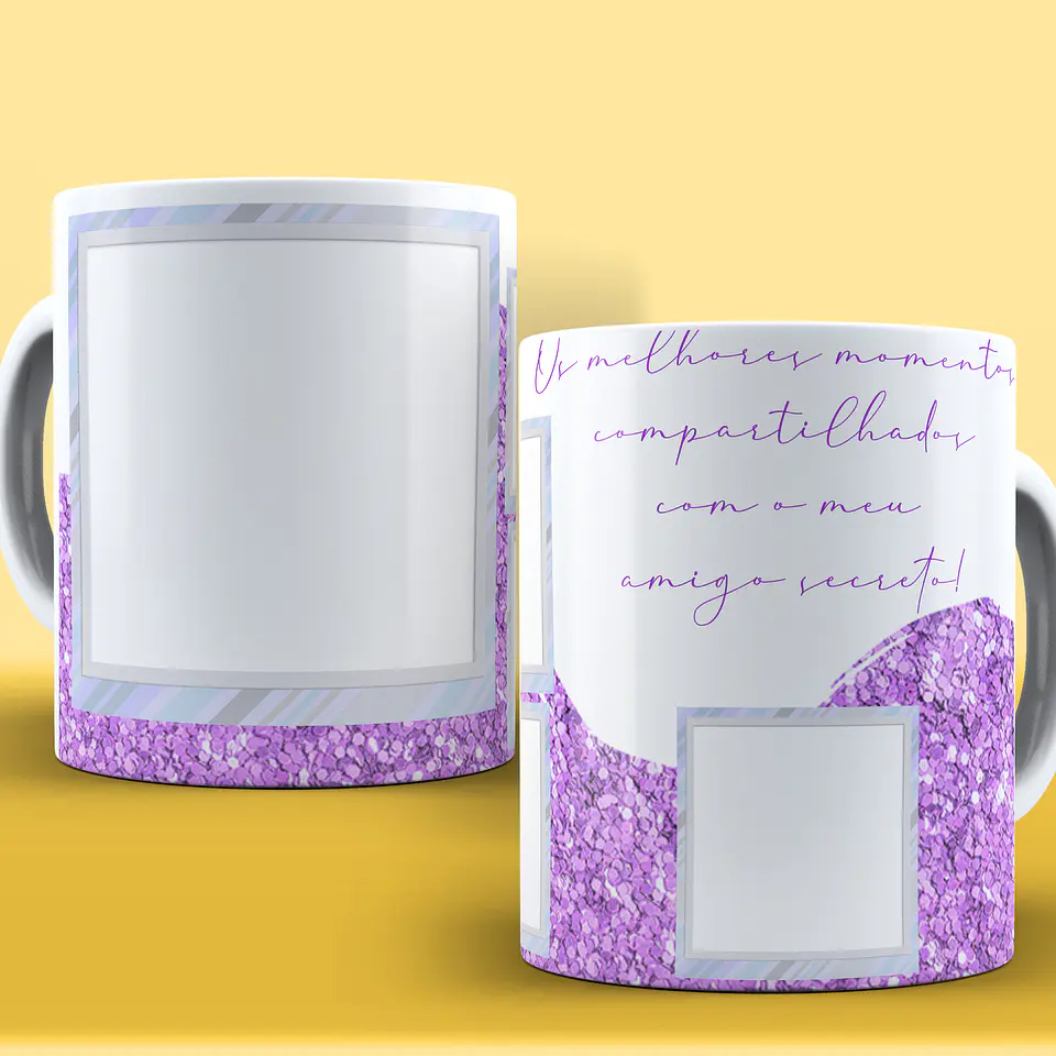 Caneca Amigo Secreto Personagens 11