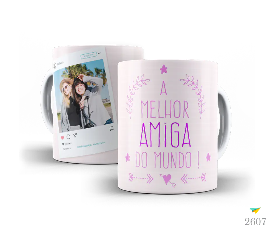 Caneca Amigo Secreto Personagens 2 7