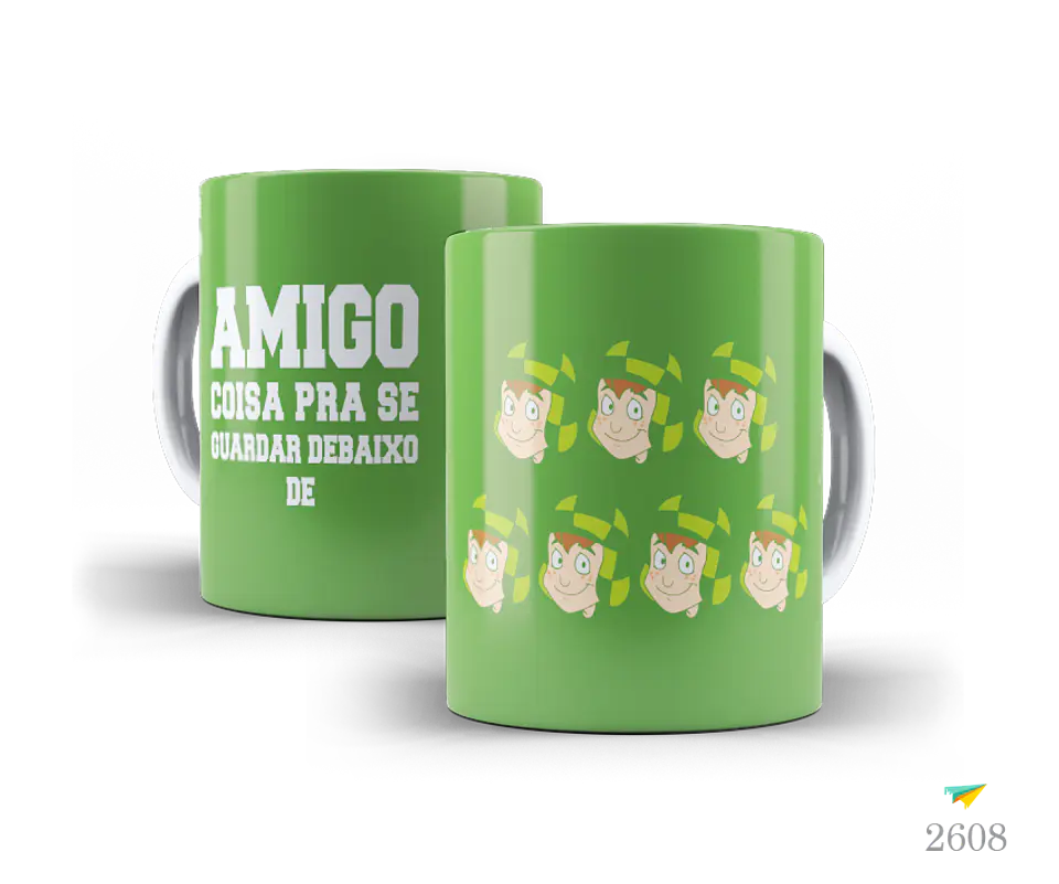 Caneca Amigo Secreto Personagens 2 8