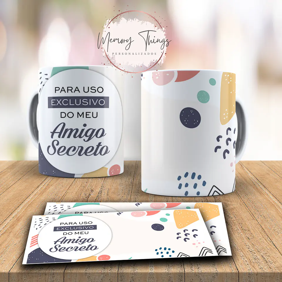 Caneca Amigo Secreto 3 2