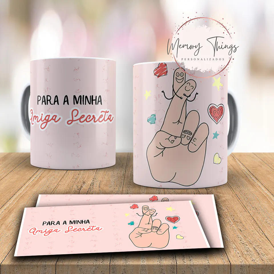 Caneca Amigo Secreto 3 7