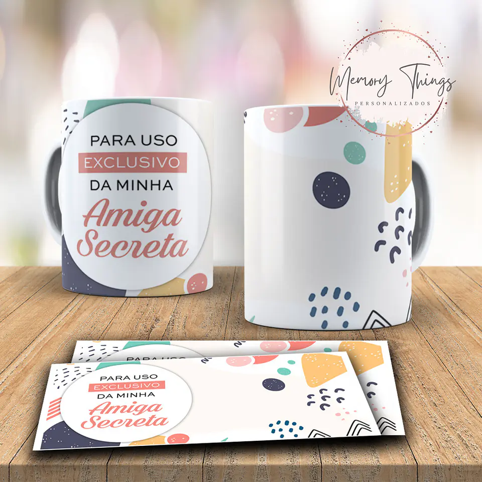 Caneca Amigo Secreto 3 9