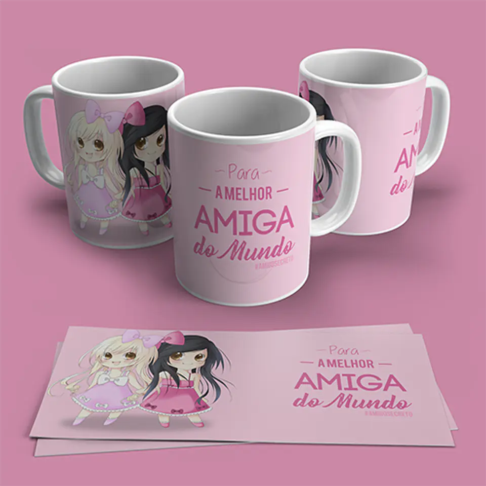 Caneca Amigo Secreto 4 8