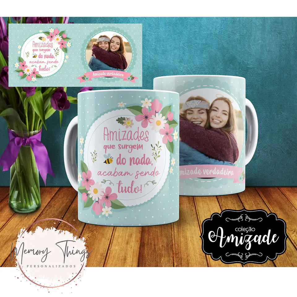 Coleção Caneca Amizade Pack 01 2