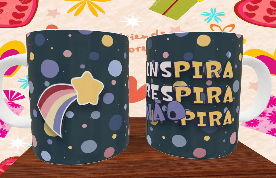 Coleção Caneca Amizade Pack 04 5