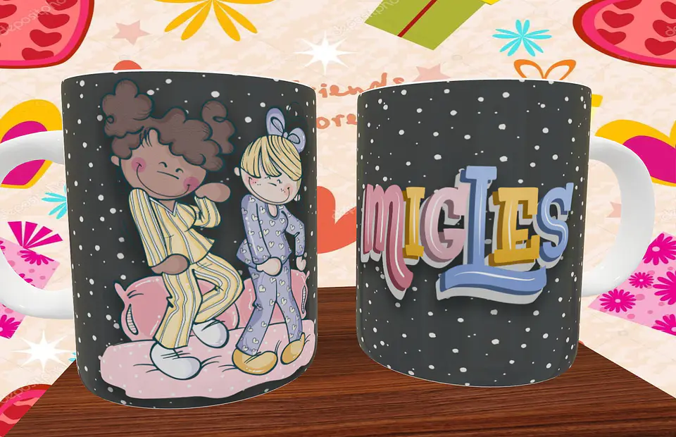 Coleção Caneca Amizade Pack 04 6