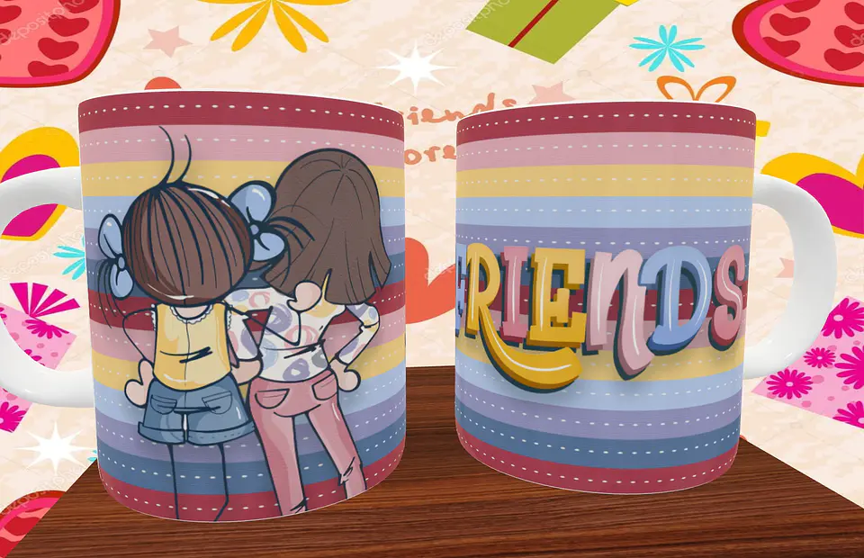Coleção Caneca Amizade Pack 04 7