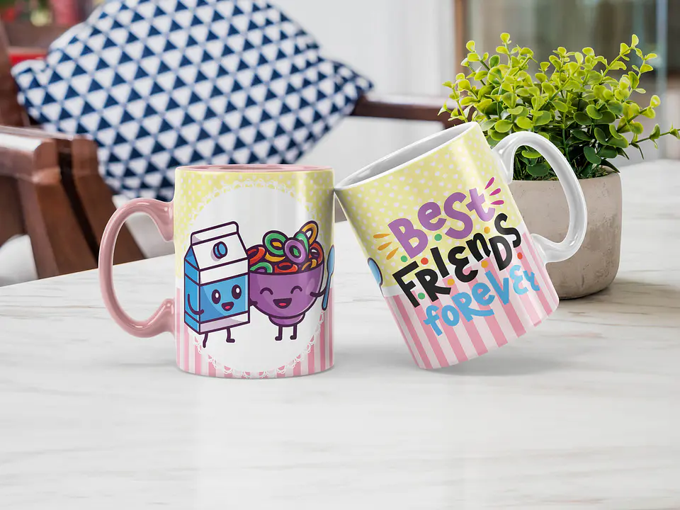 Coleção Caneca Amizade Cute 4