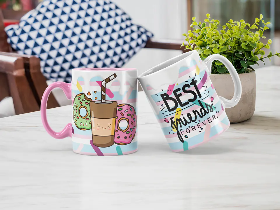 Coleção Caneca Amizade Cute 9