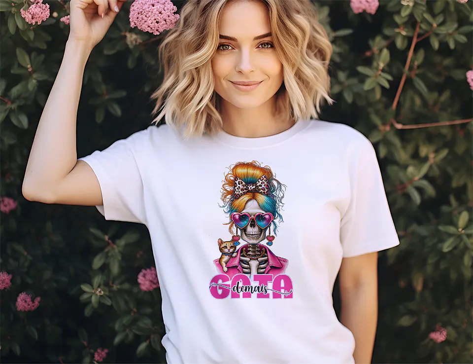 T-Shirt Caveira Ácida 4