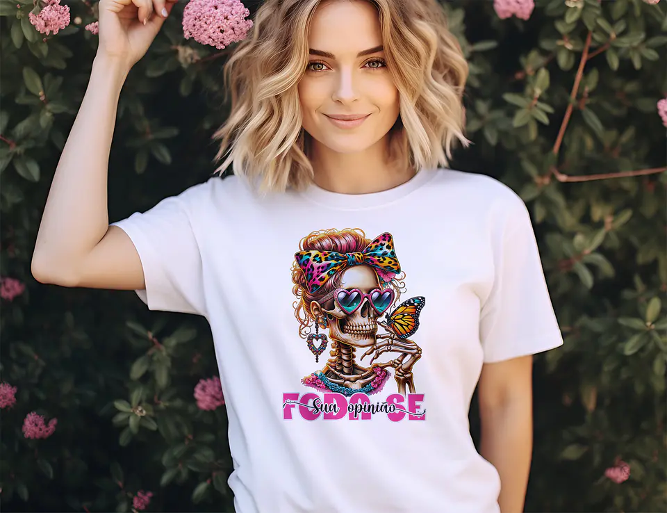 T-Shirt Caveira Ácida 1
