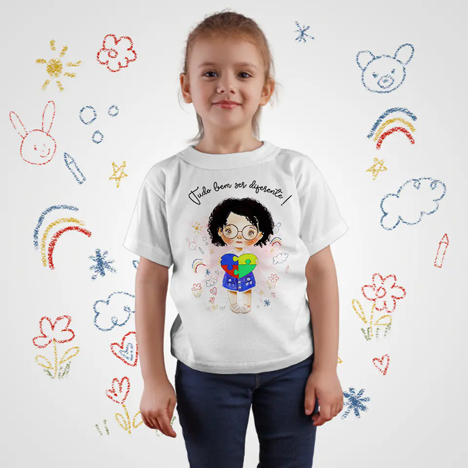 T-Shirt Infantil Autismo 1