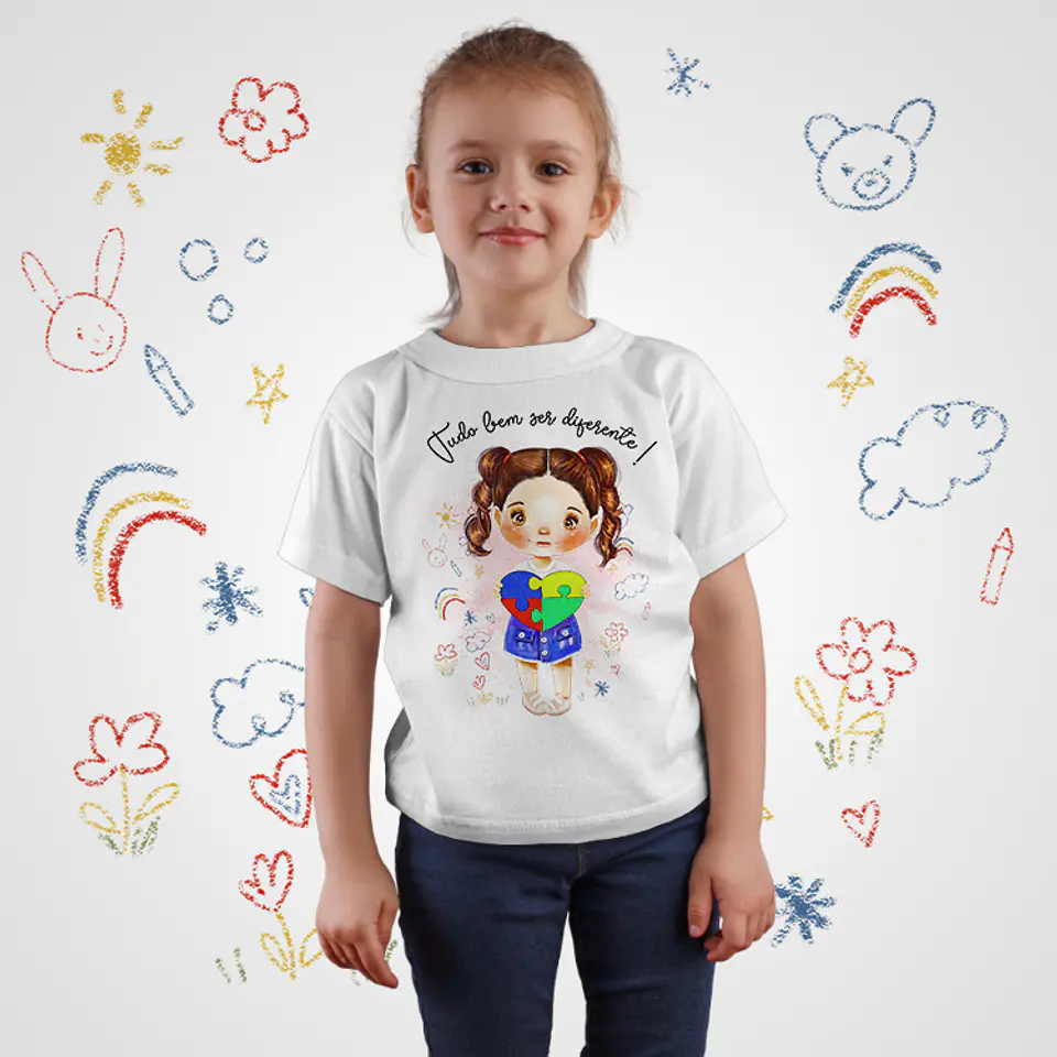 T-Shirt Infantil Autismo 6