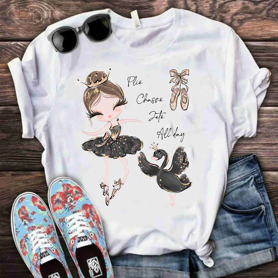 T-shirt Bailarinas 4