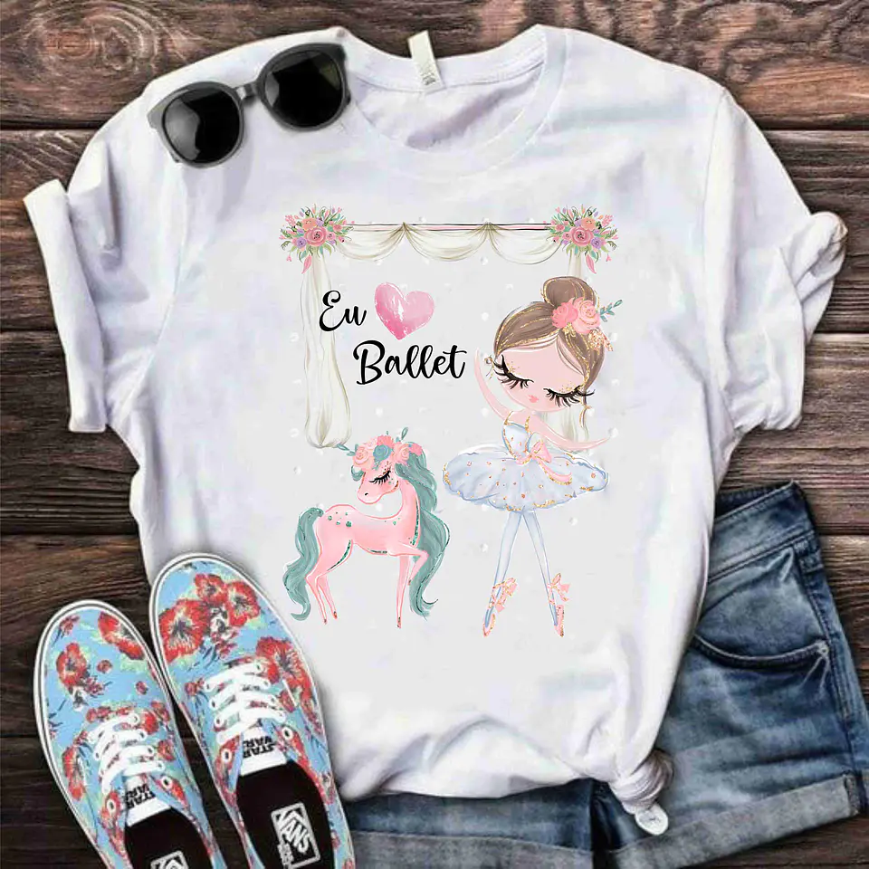 T-shirt Bailarinas 5