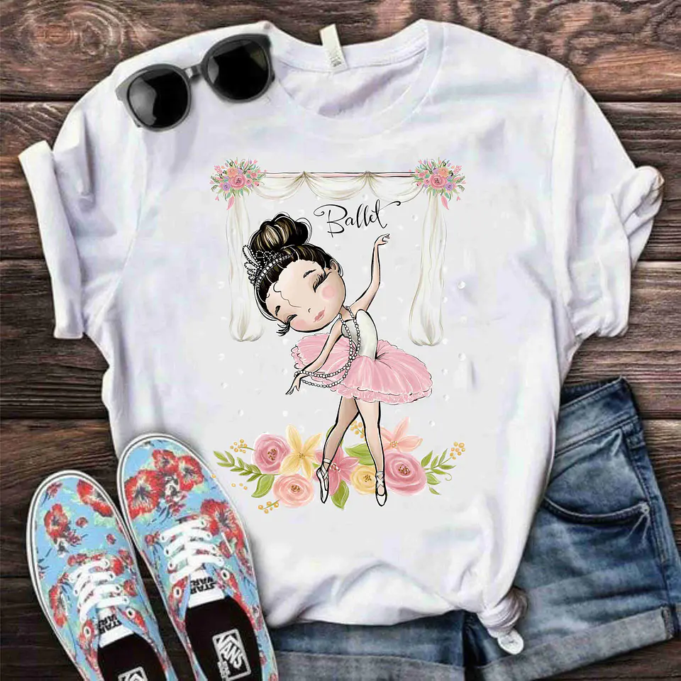 T-shirt Bailarinas 8