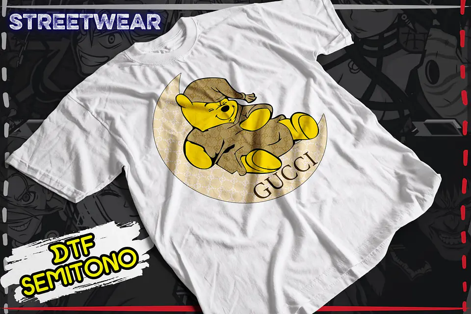 T-shirt Personagens Gucci 5