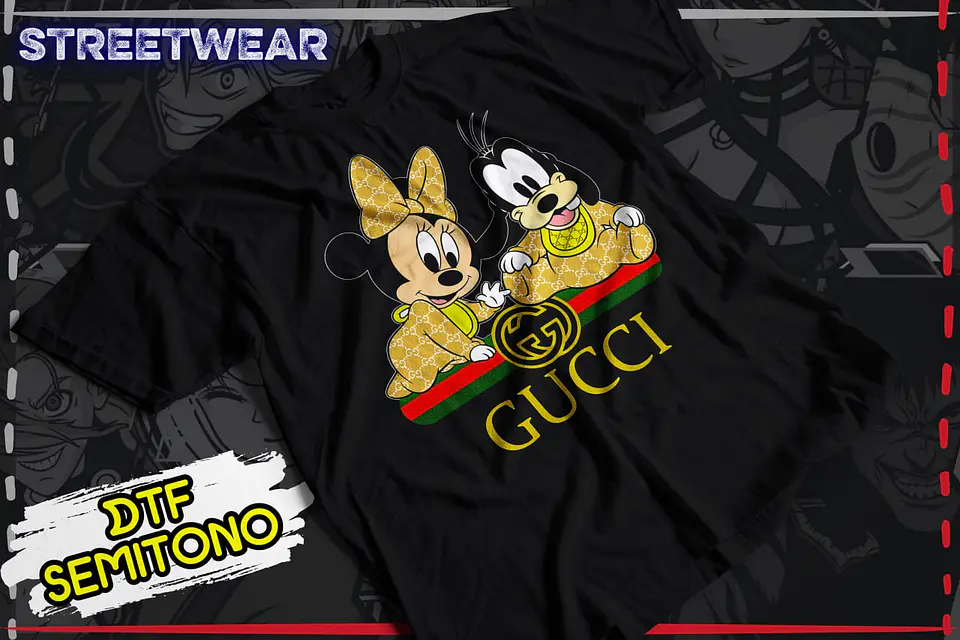 T-shirt Personagens Gucci 6