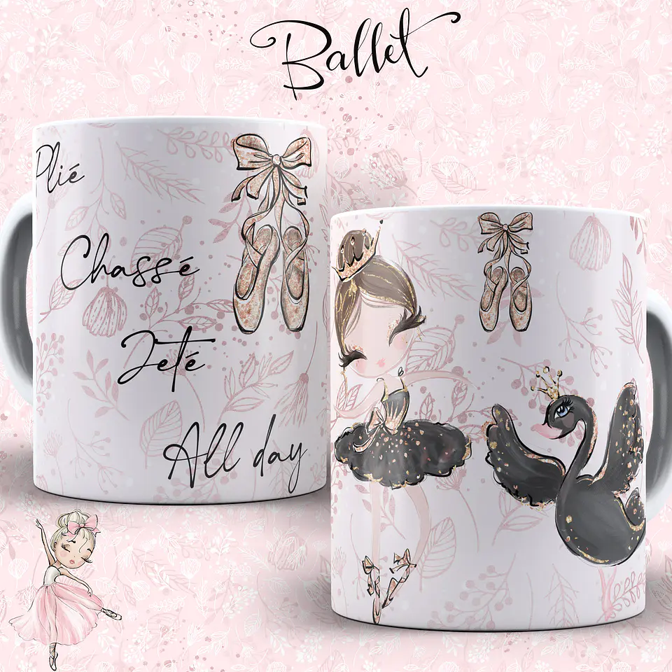 Canecas Bailarina 7