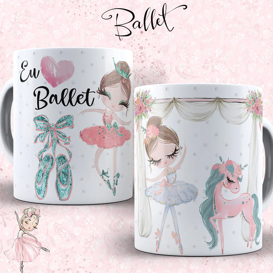 Canecas Bailarina 8
