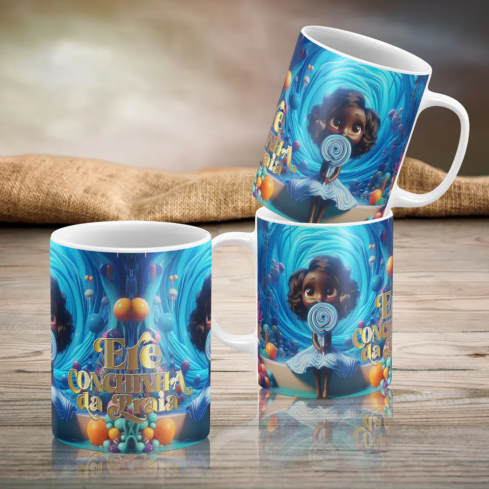 Caneca Erê Iemanjá 7