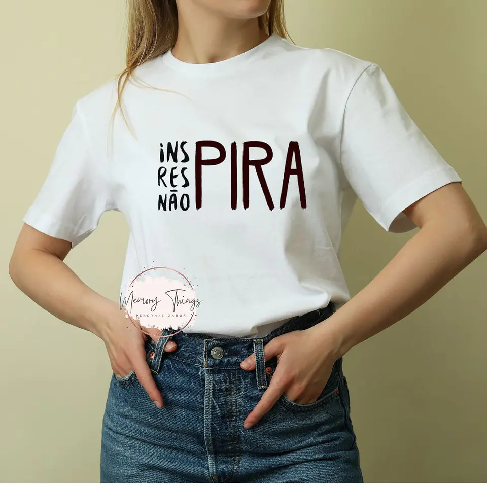 T-shirt Inspira,Respira,Não Pira 1