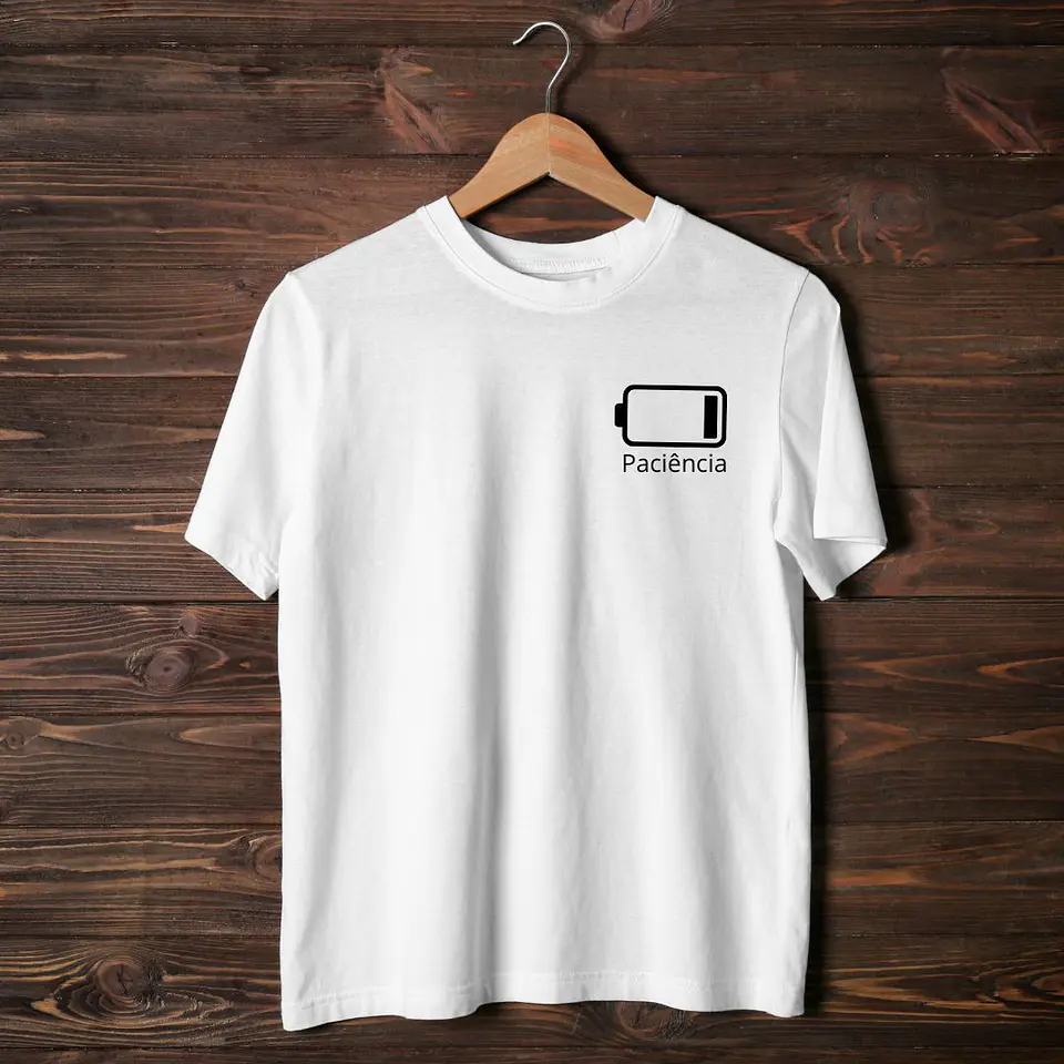 T-shirt Paciência (Falta) 2