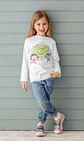 T-shirt Infantil Menina Manga Curta - vignette 1