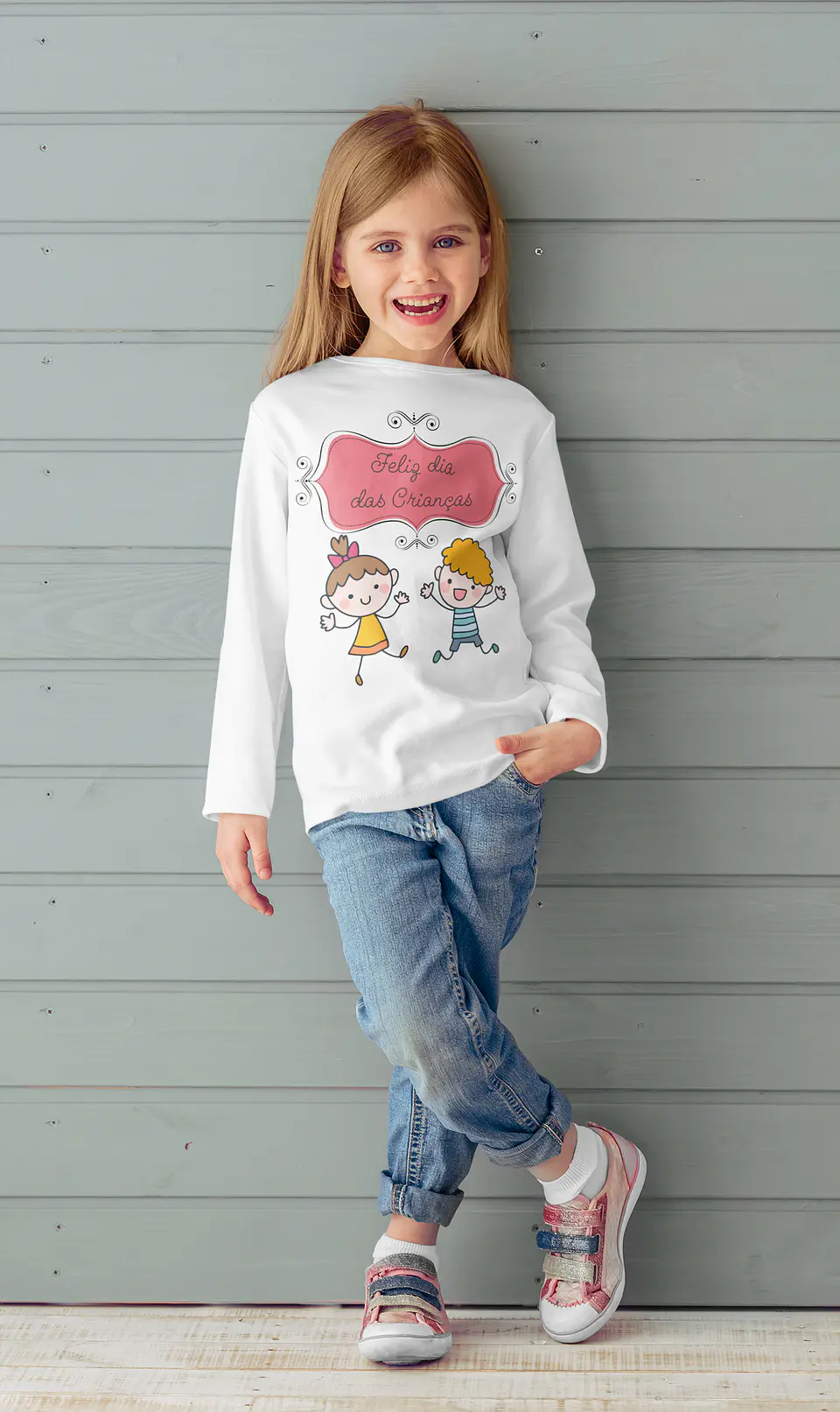 T-shirt Infantil Menina Manga Curta 2