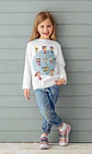 T-shirt Infantil Menina Manga Curta - vignette 3