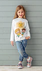 T-shirt Infantil Menina Manga Curta - vignette 5