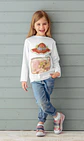 T-shirt Infantil Menina Manga Curta - vignette 13