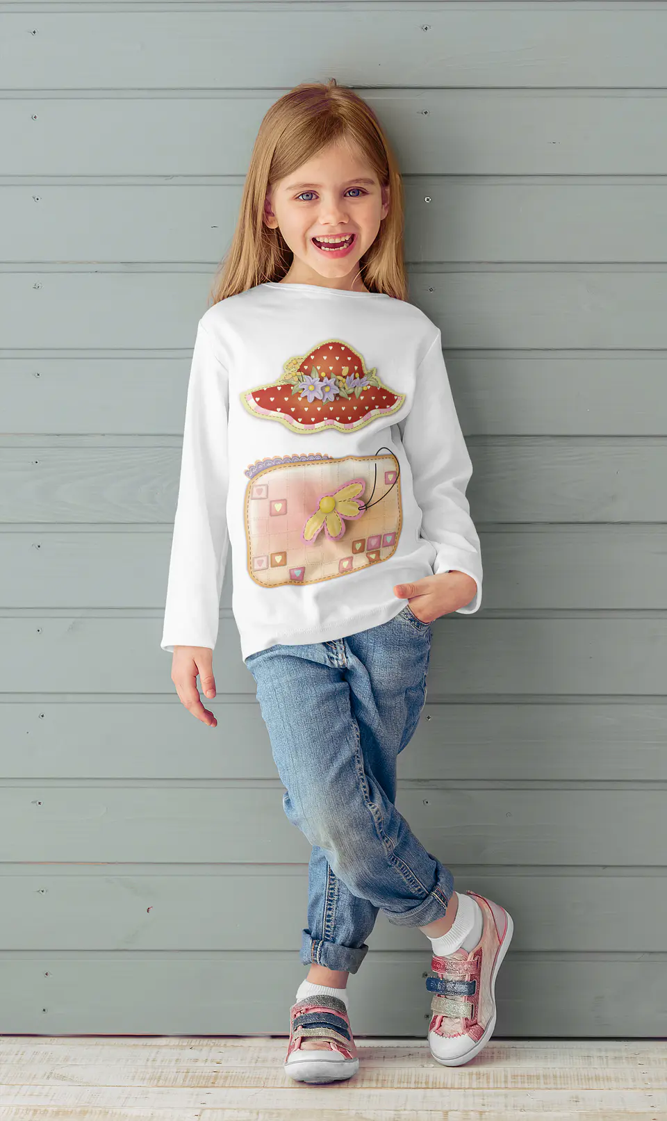 T-shirt Infantil Menina Manga Curta 13