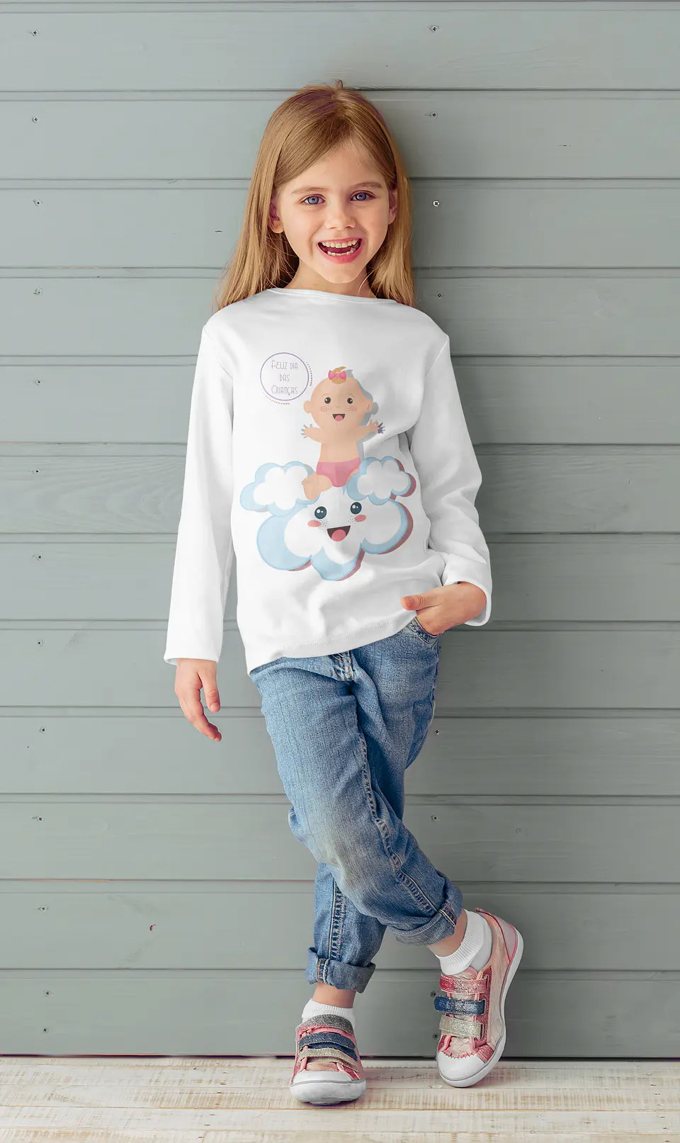 T-shirt Infantil Menina Manga Curta 14